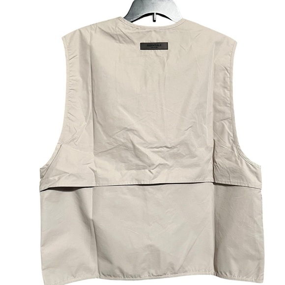 Fear of God Essentials Gray Cotton Vest - Picture 4 of 7